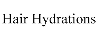HAIR HYDRATIONS