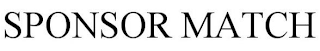 SPONSOR MATCH