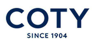 COTY SINCE 1904