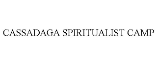 CASSADAGA SPIRITUALIST CAMP