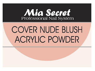 MIA SECRET PROFESSIONAL NAIL SYSTEM COVER NUDE BLUSH ACRYLIC POWDER