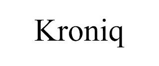 KRONIQ