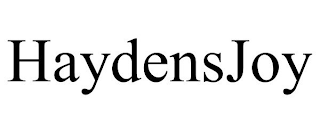 HAYDENSJOY