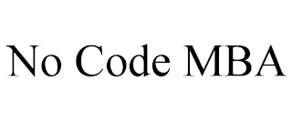 NO CODE MBA