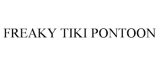 FREAKY TIKI PONTOON