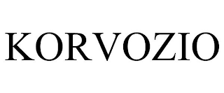 KORVOZIO