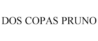 DOS COPAS PRUNO