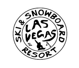 LAS VEGAS SKI & SNOWBOARD RESORT 40 MIN. 2 STRIP