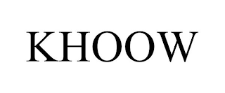 KHOOW