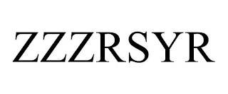 ZZZRSYR