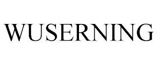 WUSERNING