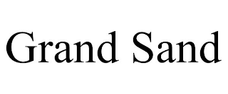GRAND SAND