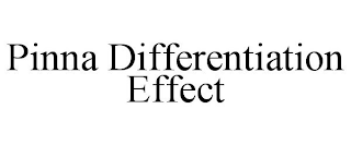 PINNA DIFFERENTIATION EFFECT