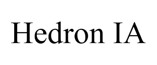 HEDRON IA