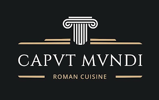 CAPVT MVNDI ROMAN CUISINE
