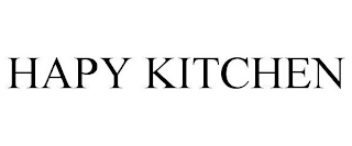 HAPY KITCHEN