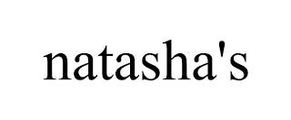 NATASHA'S