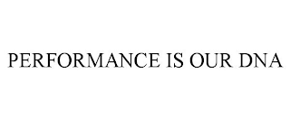 PERFORMANCE IS OUR DNA