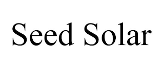 SEED SOLAR