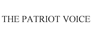 THE PATRIOT VOICE