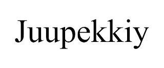 JUUPEKKIY