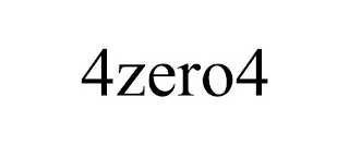 4ZERO4