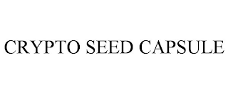 CRYPTO SEED CAPSULE