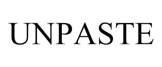 UNPASTE