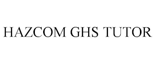 HAZCOM GHS TUTOR