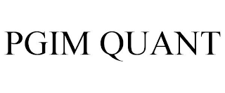 PGIM QUANT