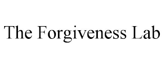 THE FORGIVENESS LAB