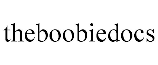 THEBOOBIEDOCS