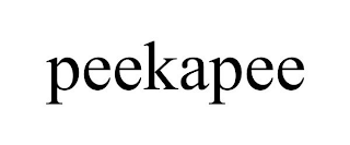 PEEKAPEE