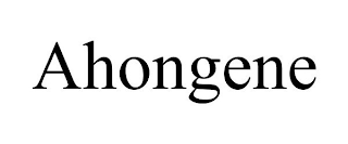 AHONGENE