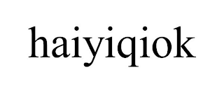 HAIYIQIOK