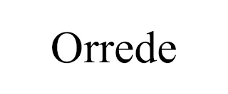 ORREDE