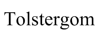 TOLSTERGOM