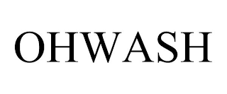 OHWASH