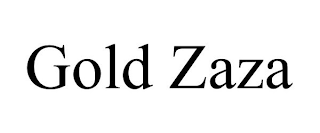 GOLD ZAZA