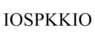 IOSPKKIO