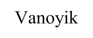 VANOYIK