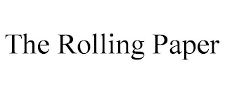 THE ROLLING PAPER