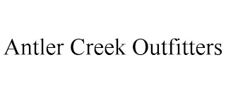 ANTLER CREEK OUTFITTERS