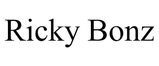 RICKY BONZ