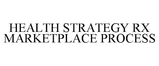 HEALTH STRATEGY RX MARKETPLACE PROCESS