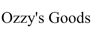 OZZY'S GOODS