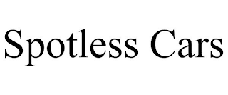 SPOTLESS CARS