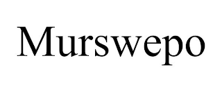 MURSWEPO