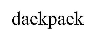 DAEKPAEK