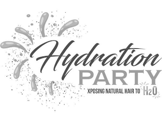 HYDRATION PARTY XPOSING NATURAL HAIR TO H2O